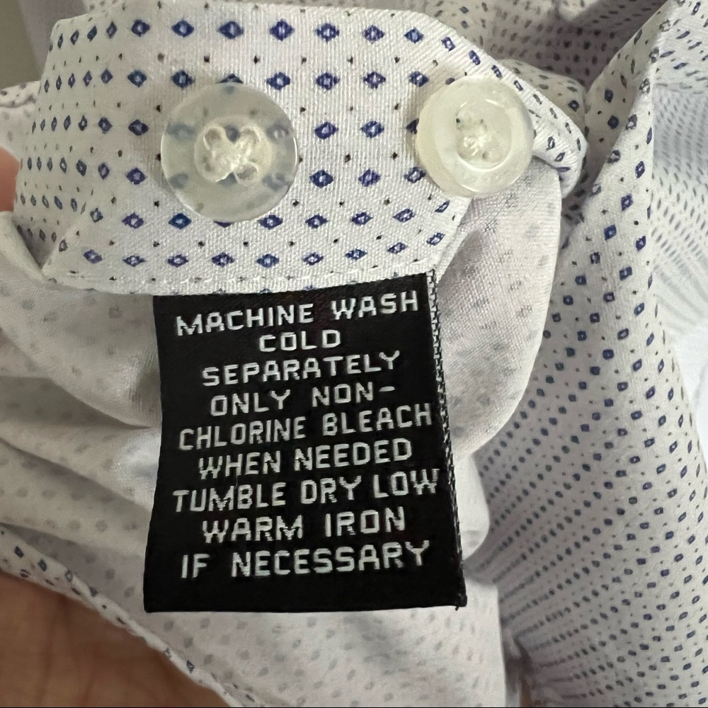 Mens slim fit dress shirt - Picture 4 of 5
